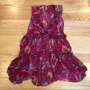 Free people boho tunic blouse or short dress